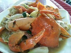 姜葱炒蟹-湿地轩