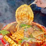 洛阳宝龙)好吃得要命！！野摊螺蛳粉！📍附地址