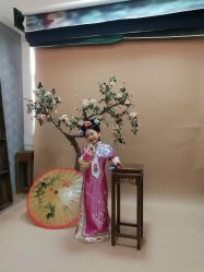 -后宫·古装汉服京剧儿童亲子全家福摄影