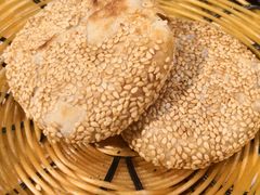 烧饼-義聚德·清真铜锅涮羊肉·烧烤(河东店)