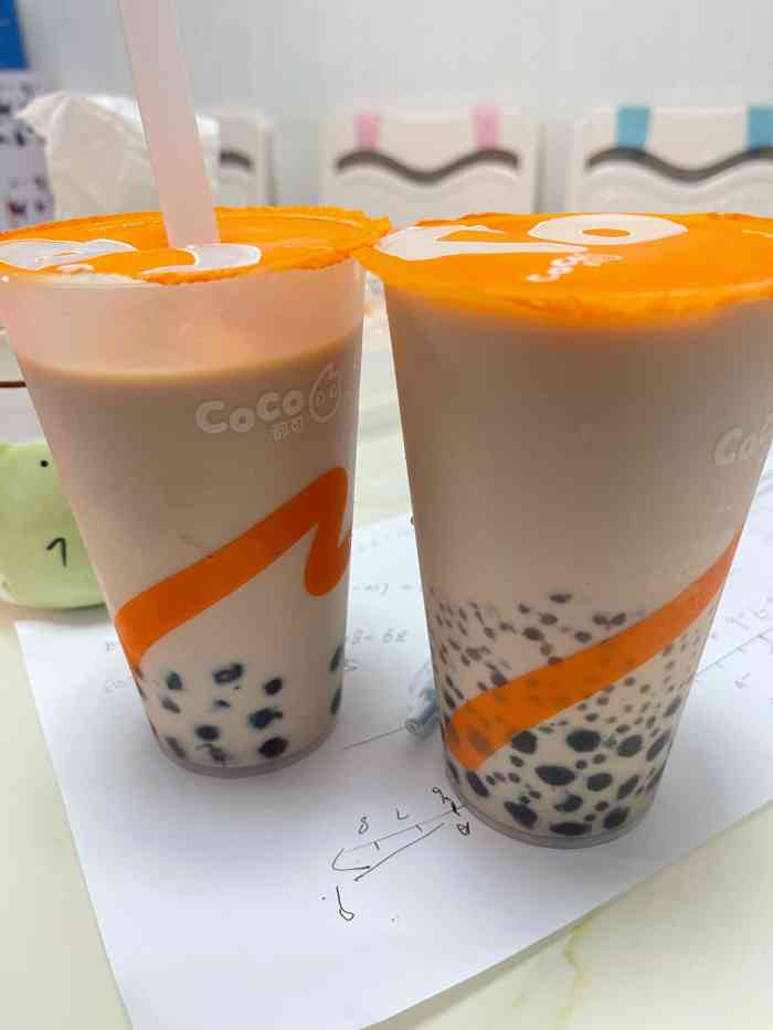 coco都可(苏州中心店)-"一直喜欢喝他家的奶茶,以前每次都是只喝椰.