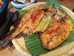 傣味香茅草烤罗非鱼-云海肴·汽锅鸡·云南菜(天山百盛优客店)