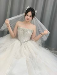 -桃子造型婚纱礼服(凤起广场店)
