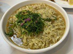 葱姜捞粗面-文记壹心鸡(宝华路店)
