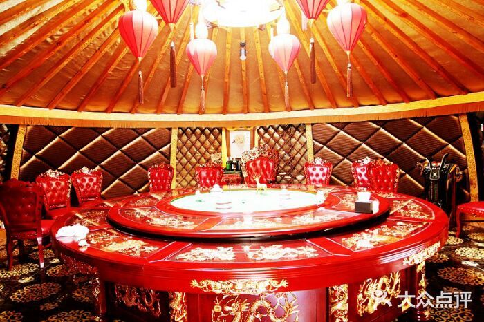 大汗行宫园林餐厅包厢图片