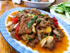 肝腰合炒-雨田饭店