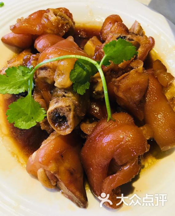 凤厨顺德私房菜(江湾路店-美味猪手图片-广州美食-大众点评网