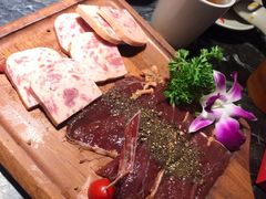 黑椒嫩牛排-热火朝天鲜切牛肉火锅(南强街巷店)