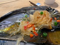 紫山茄拌扇贝-味莊·青岛菜(云霄路店)