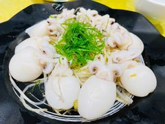 白灼墨鱼仔-天宝食坊·啫啫煲大排档(西华路店)