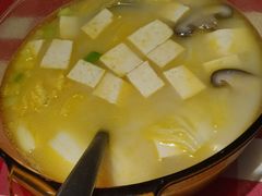 鸡汤小白菜炖豆腐-西贝(无锡万象城店)