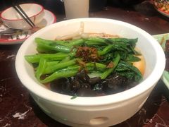 白灼菌菇菜心-新白鹿餐厅(爱琴海购物中心店)