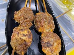 -老红桥炸灌肠牛肚锅烧烤(定福庄店)