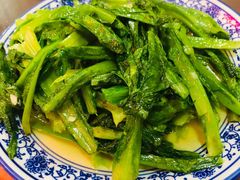 蒜茸油麦菜-范记靖远羊羔肉(博物馆店)