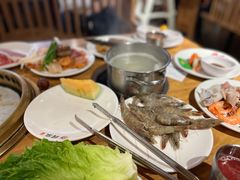-韩京炭火烤肉自助料理(柯桥万达店)