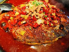 -探鱼·鲜青椒爽麻烤鱼(西南商都店)