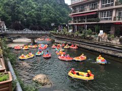 -藏龙百瀑漂流