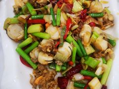 葱爆威海扇贝-郭姐·威海渔村(黄兴路店)