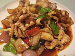 酱爆八爪鱼-吕四渔港码头海鲜餐厅
