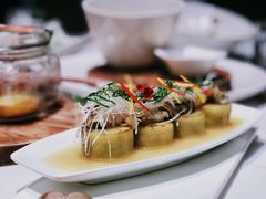 清酒煮竹蛏茄子-FOUNT创意日料