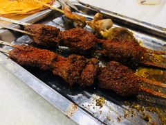 烤羊腰子-阿布都新疆美食
