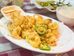 椒鹽魷魚-雅憩花园餐厅