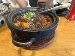 -海派美食·家宴海鲜青岛菜·石锅鲽鱼头(东方城店)