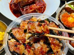 -草家酱蟹炭火烤肉店(珲春南路一店)
