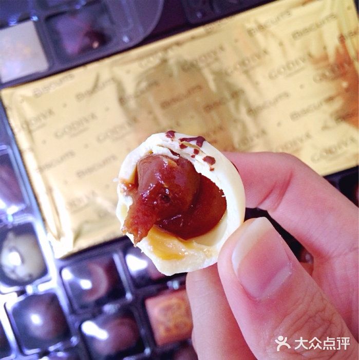 godiva(港汇恒隆广场)酒心巧克力图片