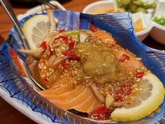 能吃一辈子的凉拌三文鱼-摩打食堂(喜荟城店)