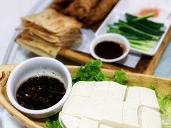 石磨豆腐-闻道食府烙饼卷带鱼(原车耳营店原大觉寺店)