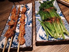 烤韭菜-探鱼·鲜青椒爽麻烤鱼(领展购物广场店)