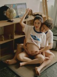 点击看大图 -专注孕妇照亲子照·纪田摄影