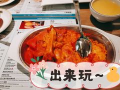 鲜番茄猪扒焗饭-敏华冰厅(天河城店)