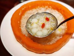 南瓜酒酿小圆子-玫瑰厅上海菜(兴国路店)