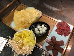 黄金炸腐皮-麻田会 ·鲜活现烹·牛蛙火锅(珠江新城维家思广场店)