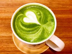 抹茶拿铁-琥珀咖啡 Ambercoffee