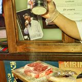 没错了，就是这一刀！现切和牛烧肉天花板