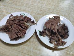 白切牛肉-清真·白建强牛肉面