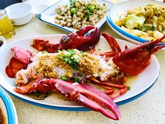 蒜蓉粉丝蒸龙虾-渔中舟海鲜大排档(普陀沈家门店)
