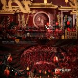 3.8w|大气磅礴的红金色传统中式婚礼，这就是国潮魅力