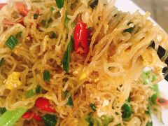青菜粒蛋炒米粉（小）-明记海鲜大排档(巽寮湾店)