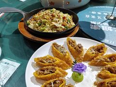 -二姐家三个拿手菜·北塘海鲜·大馅锅贴王(北辰店)