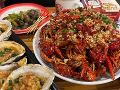 首创五味干椒虾-冶建镜子·老南昌大排档·江西虾王(总店)