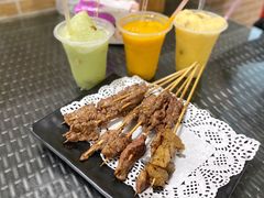 烤牛筋-啊溜烧烤·炭火传承(南澳店)