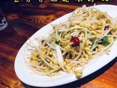 素炒豆芽-禧福徕盆盆香川菜馆