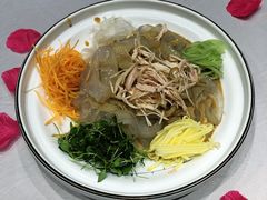 五彩雞絲拉皮-京味斋·北京烤鸭(北京南站洋桥店)
