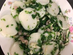 荠菜炒年糕-旧款宁波饭店(华敏世纪广场店)