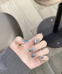 -孔雀手美甲美睫护理