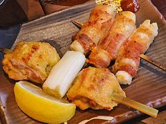 明太子五花肉年糕卷-鸟鹏烧鸟居酒屋(昌岗店)